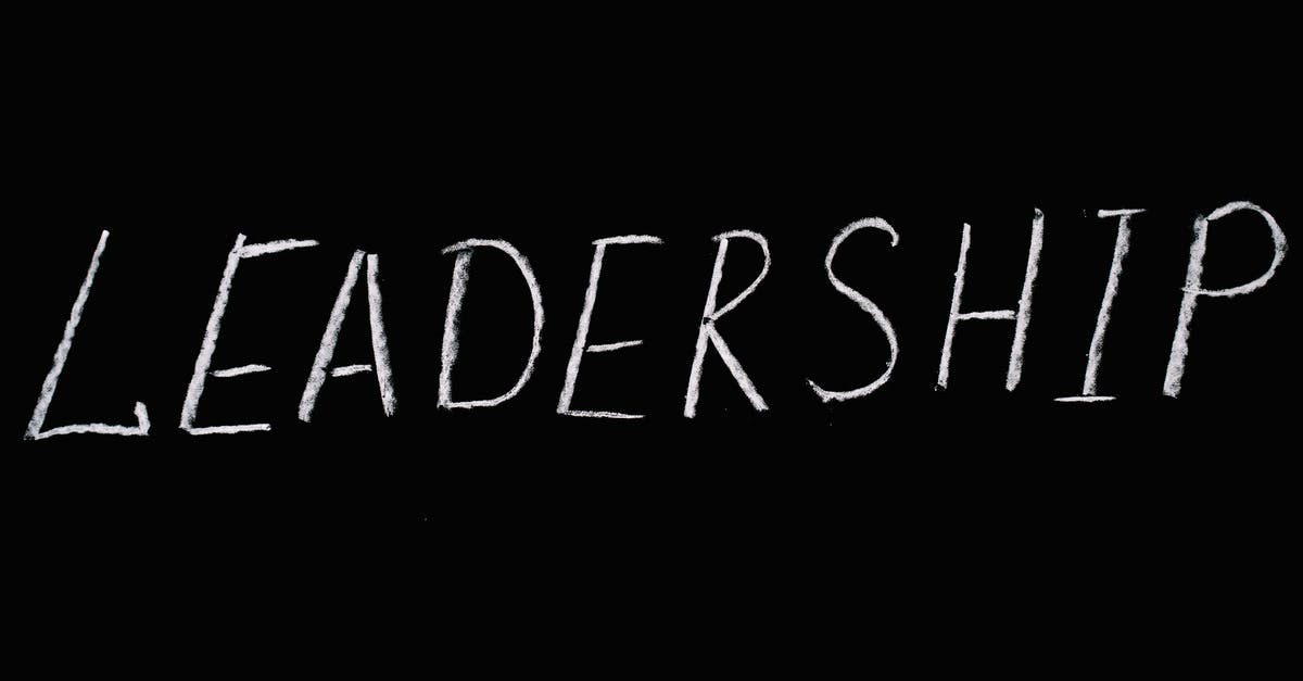 What's a "Redress Control Number"? - Leadership Lettering Text on Black Background