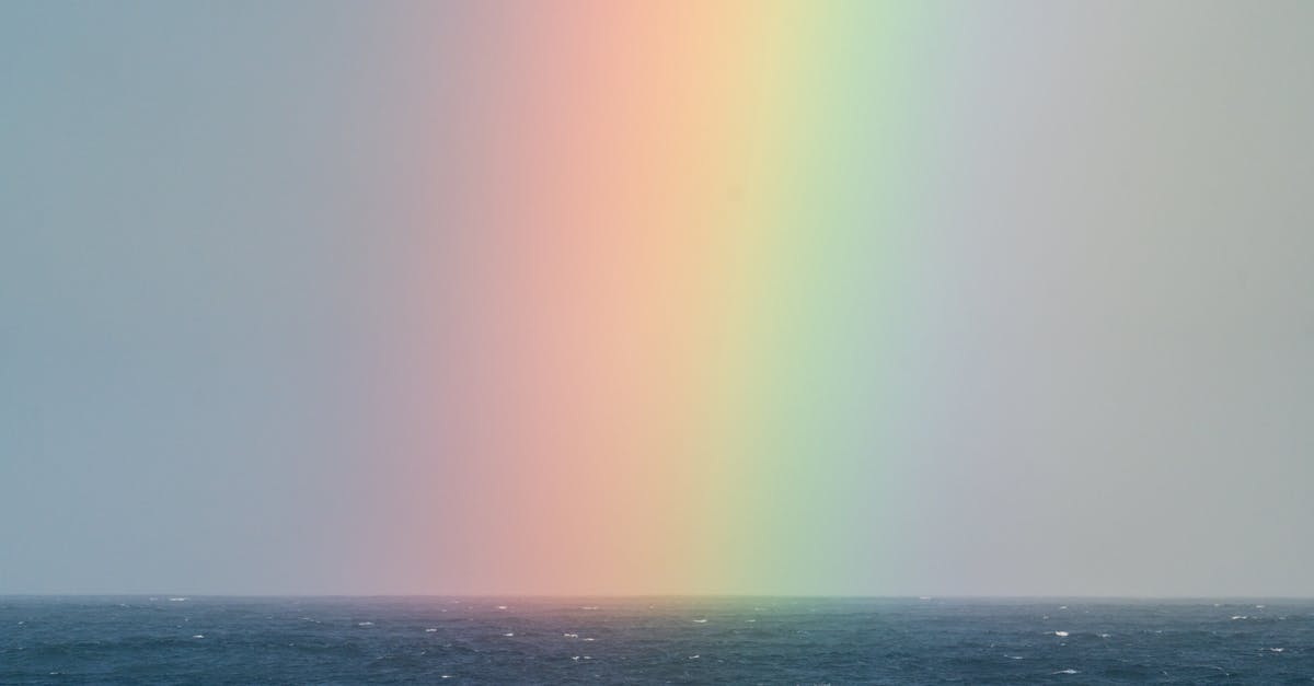 What's special about flights SU 6496, 1883 and 1895? - Rainbow on sky over sea