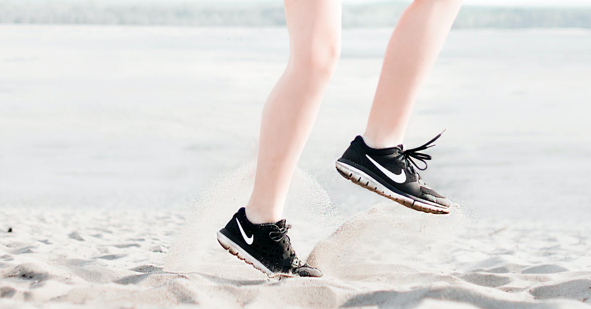 What's the longest take-off run of a commercial flight? [closed] - Photo of Woman Wearing Pair of Black Nike Running Shoes