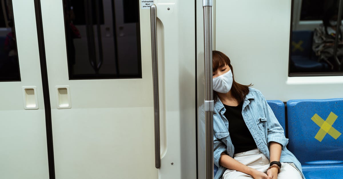 What are the laws regarding sleeping in my vehicle by state - Woman Wearing a Face Mask on the Subway