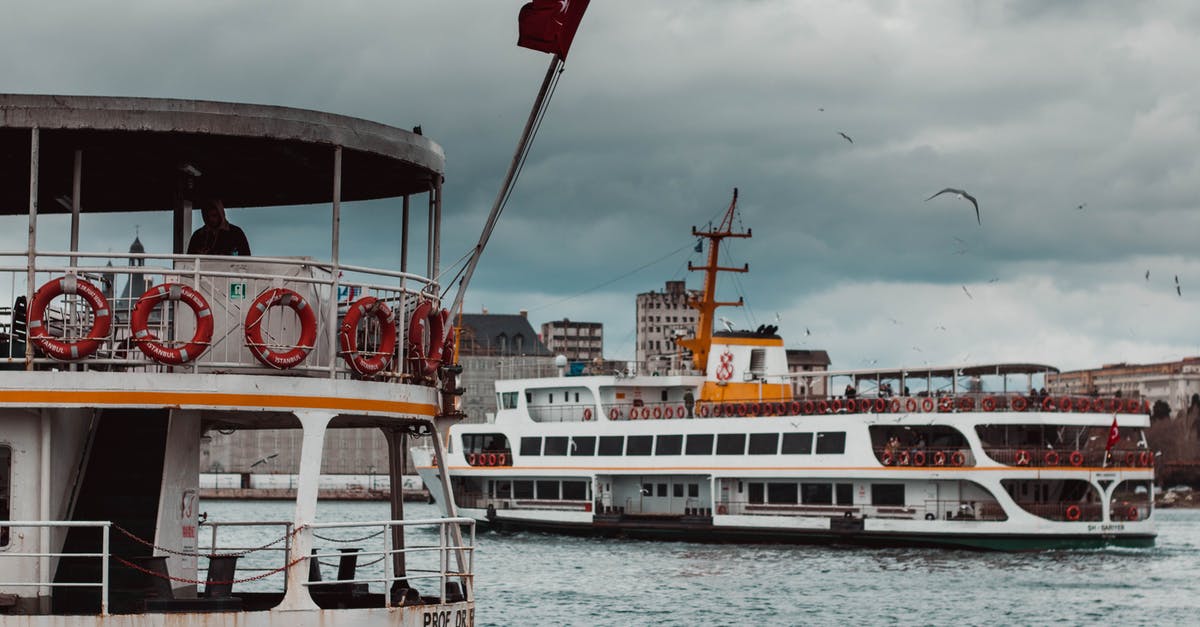 What are the practical implications for the flag of a ship? - White and Brown Boat on Sea