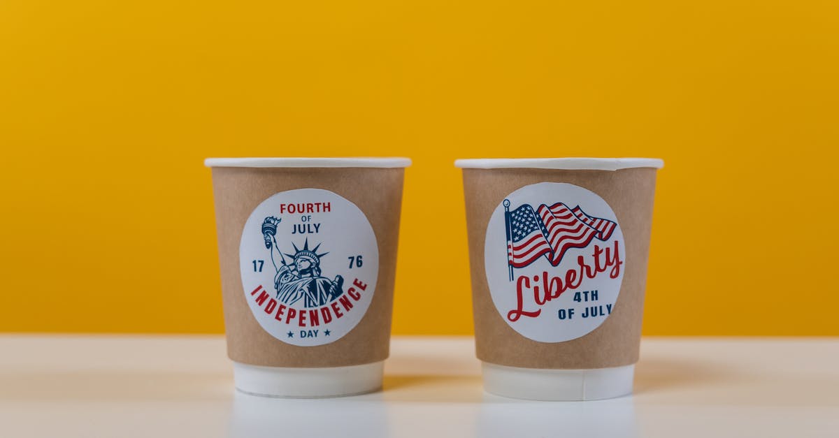 What are the prices of coffee in Poland compared to USA - 4th of July Paper Cups