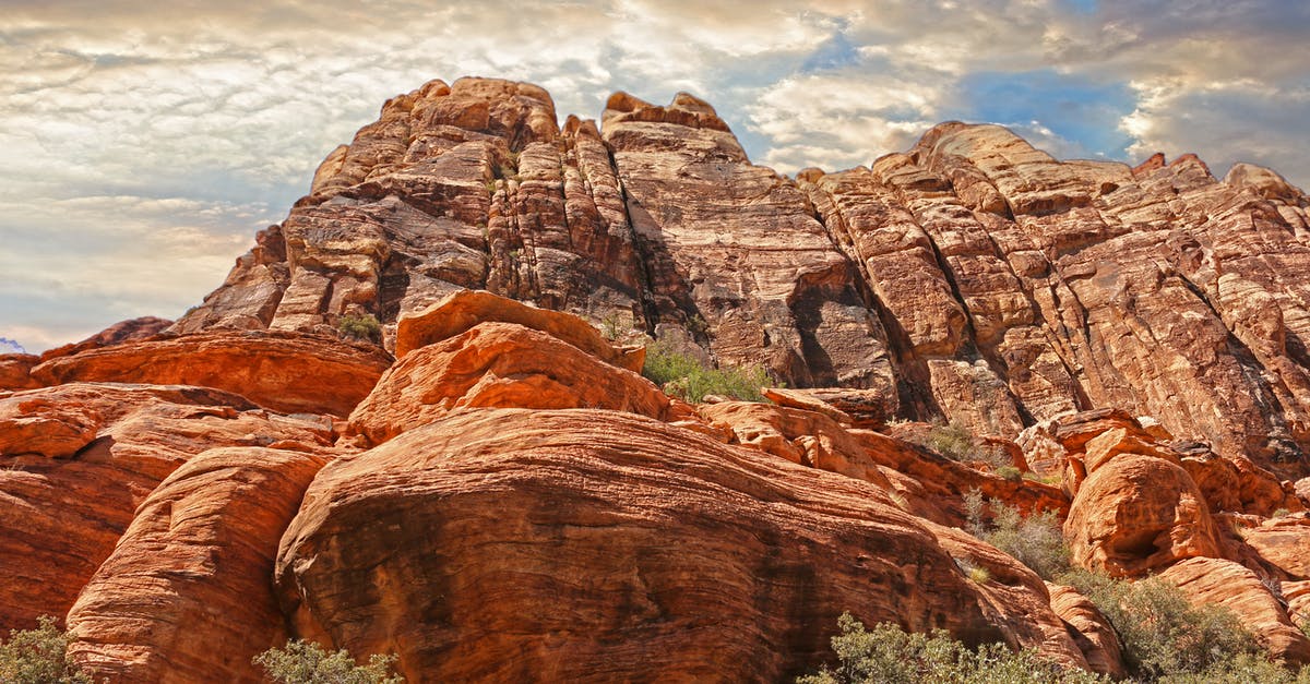 What are these things in the desert near Fallon, Nevada? - View of Rock Formation