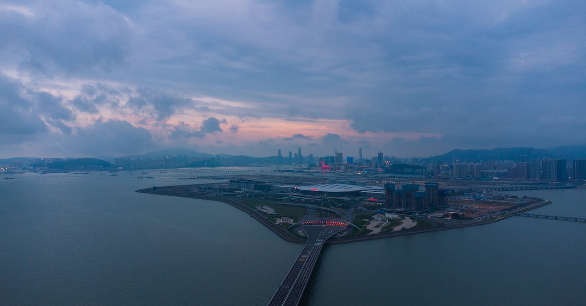 What city skyline is this picture of? - Aerial View of City Buildings