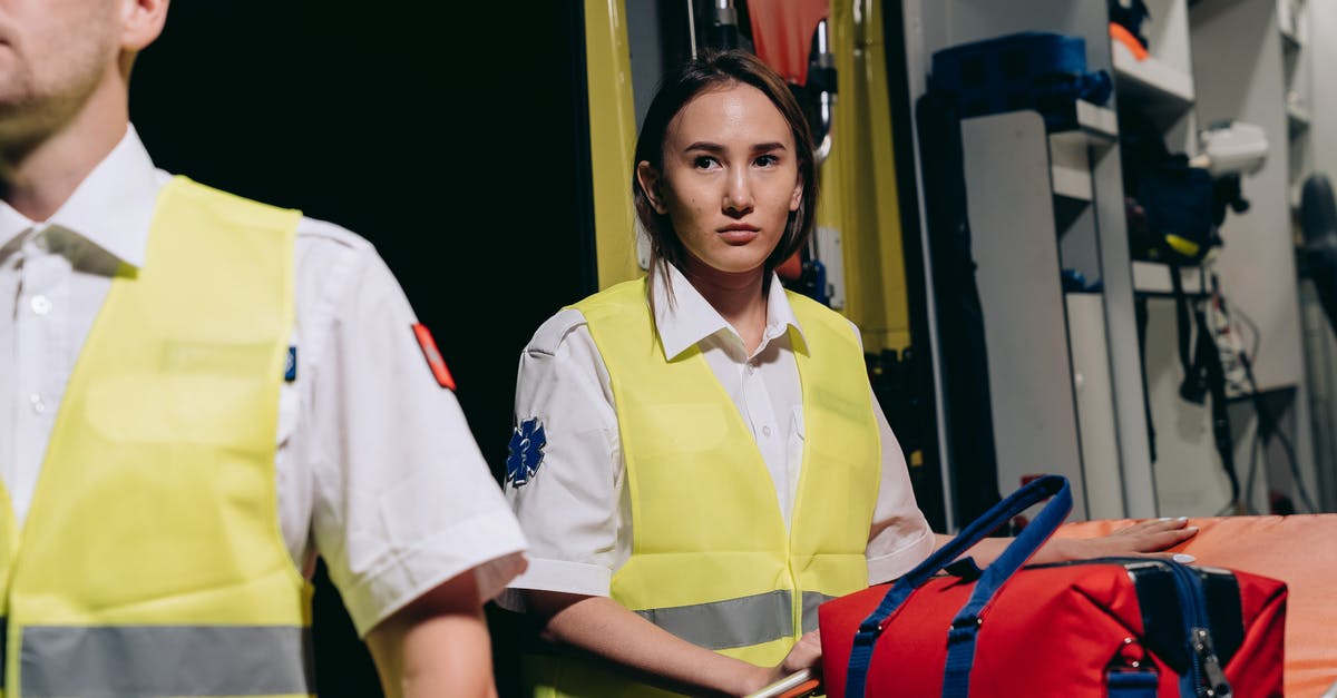 What counts as a bag and what counts as a vest? - Paramedics Wearing Reflective Vest