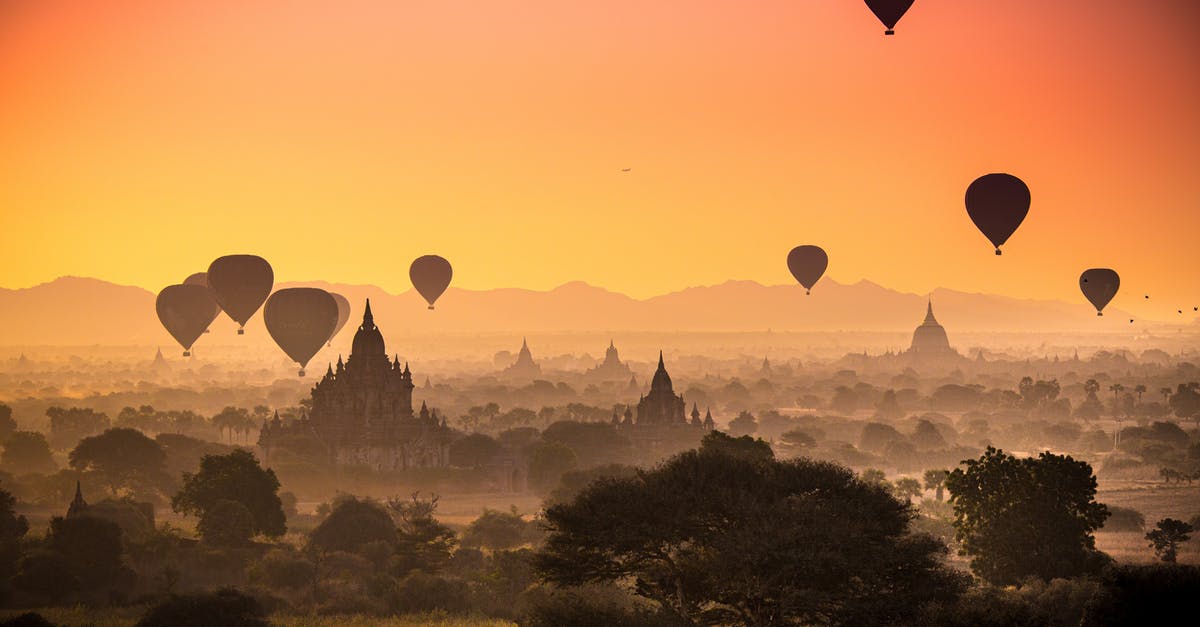 What curfews, if any, exist in Myanmar at present? - Silhouette Of Hot Air Balloons