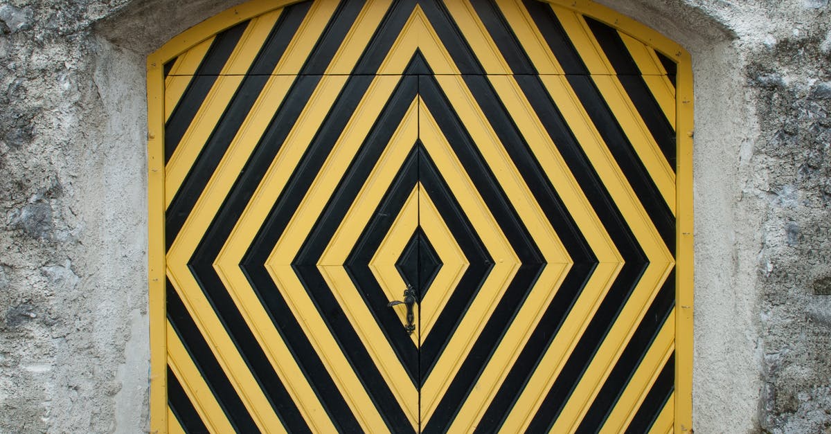 What does this symbol on a door mean? (福) [closed] - Closed Black and Yellow Striped Oor