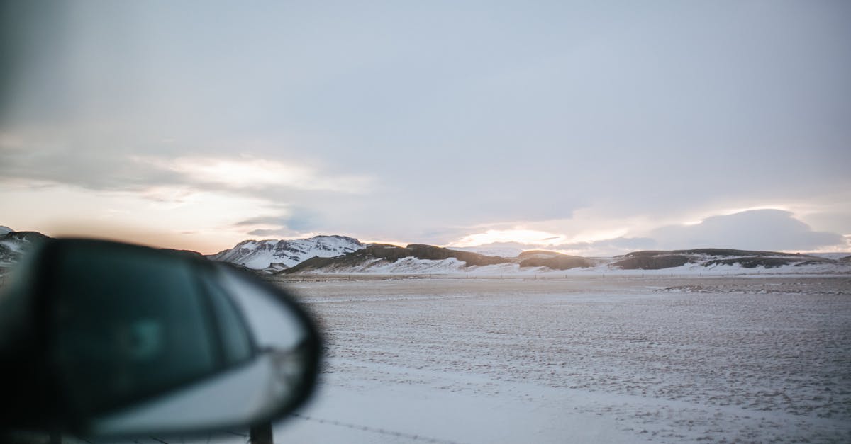 What exactly is covered with this Icelandic car rental? [closed] - A Snow Covered Field and Mountains