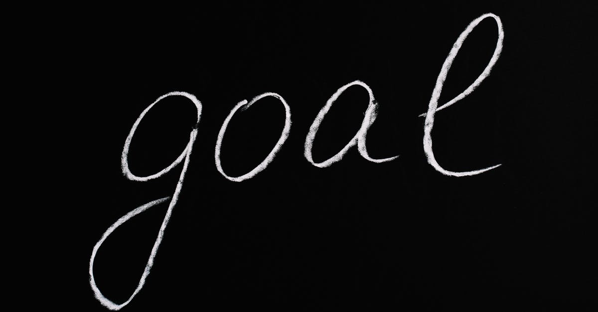 What foreign language is the most common in Serbia? - Goal Lettering Text on Black Background