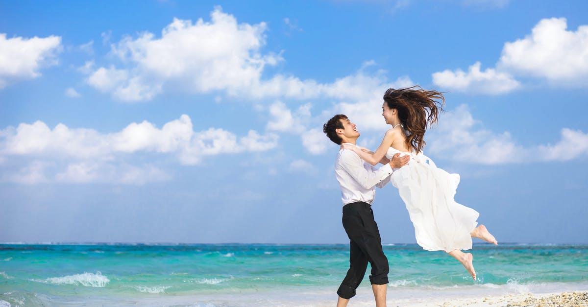 What happened to lifting the liquids ban? - Woman in White Long Sleeve Shirt and Black Pants Standing on Beach