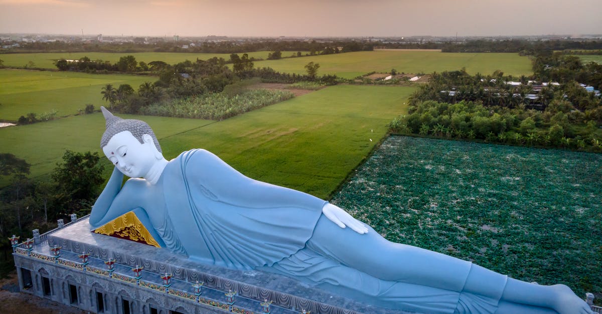 What happened to the Prime Meridian sculpture in Greenwich? - Drone Shot of Giant Statue