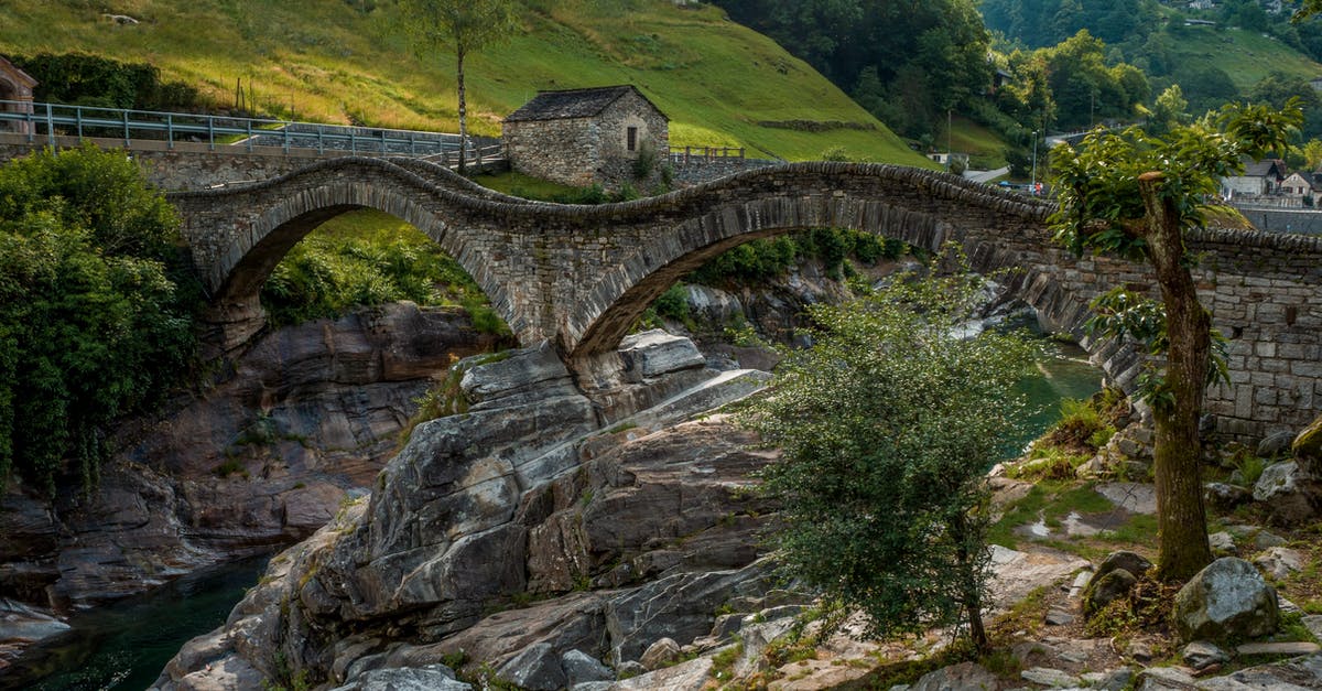 What is a "commune" in Switzerland? - Gray Concrete Bridge over River