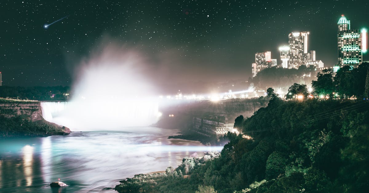 What is the abbreviation standard that the U.S. Customs and Border Protection's travel history is following for the locations? - View Of Niagara Falls And The Cityscape At Night What is the abbreviation standard that the U.S. Customs and Border Protection's travel history is following for the locations? - View Of Niagara Falls And The Cityscape At Night