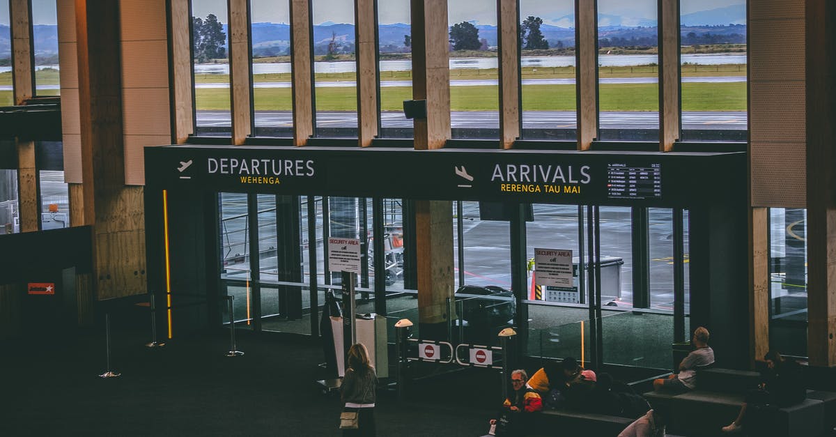 What is the first entrance to the airport called? [closed] - People Inside Airport 