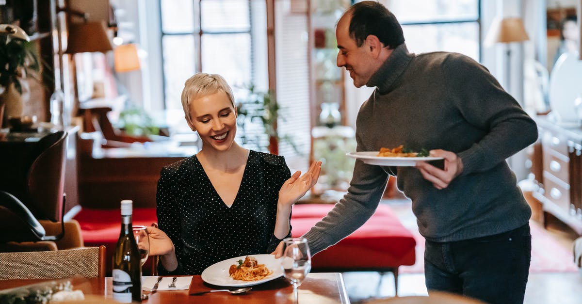 What is the minimum age for serving alcohol on an international Delta Airlnes flight? - Positive adult couple having date and man serving plates with pasta for woman at table with bottle near wineglasses and cutlery What is the minimum age for serving alcohol on an international Delta Airlnes flight? - Positive adult couple having date and man serving plates with pasta for woman at table with bottle near wineglasses and cutlery