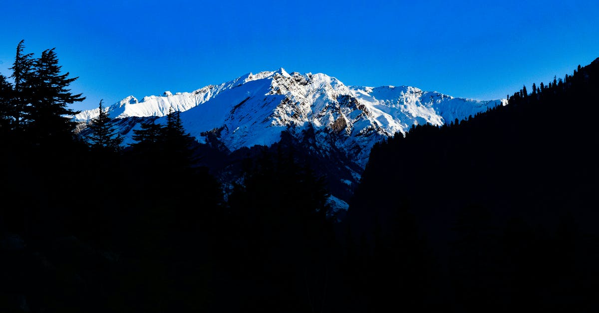 What is the name of the peak in Meghalya, India? - Snowcapped Mountain Peak Under Blue Sky