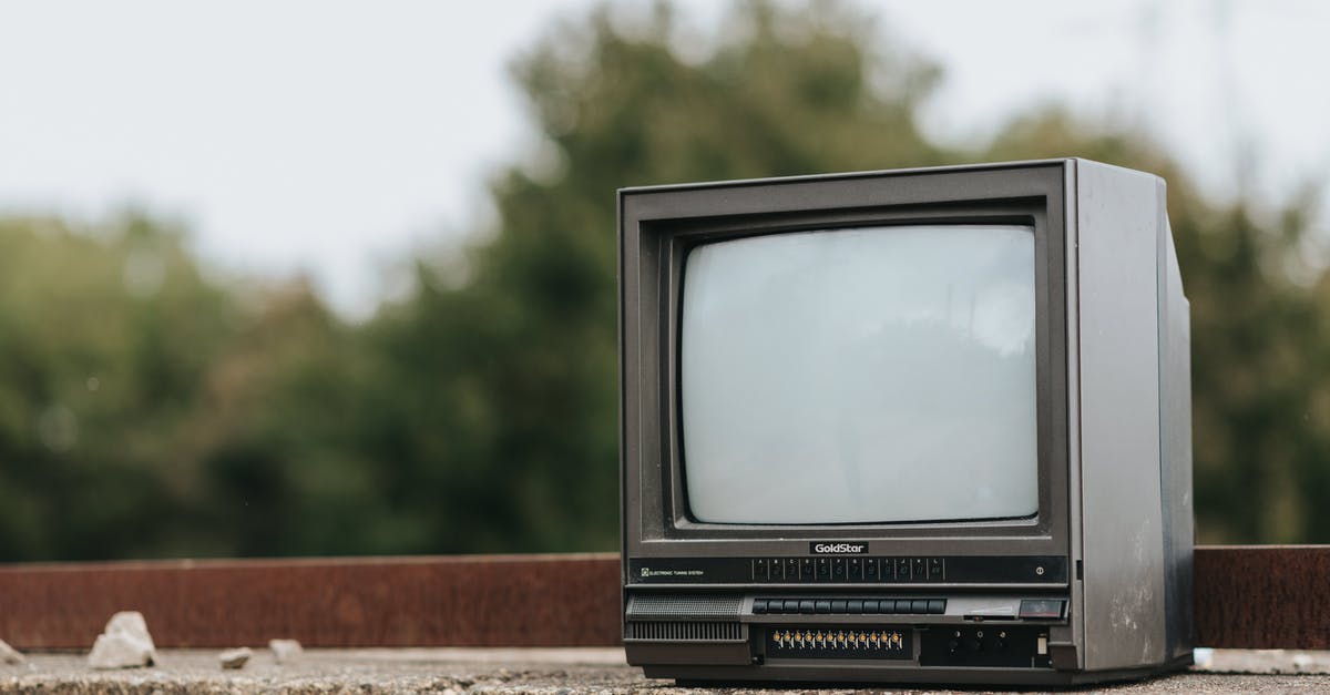 What is the name of this small town in Italy somewhere outside of Rome? - Retro TV set on concrete surface