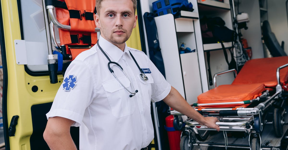 What is the non-emergency 24 medical assistance number in iceland? - A Paramedic Holding a Stretcher