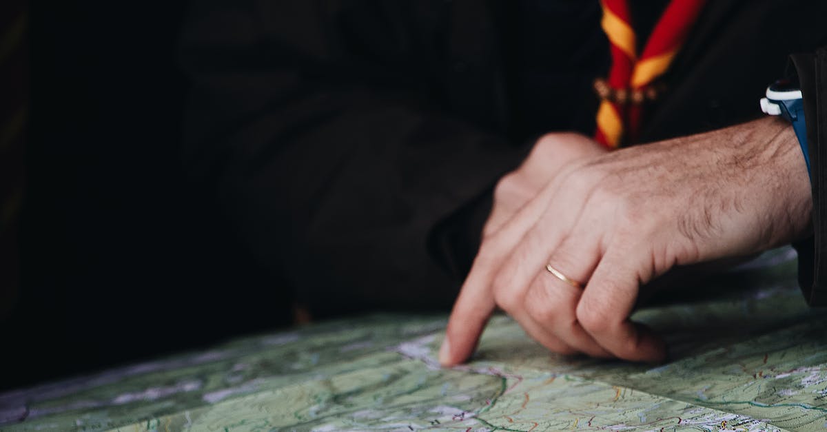 What is the point of travelling? [closed] - Photo of Man Pointing on the Map