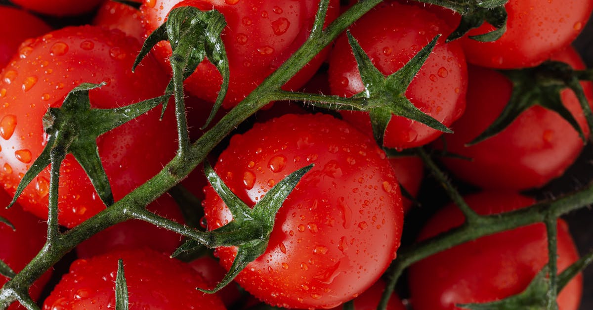 What is the quietest place with some industry? [closed] - Fresh ripe red tomatoes with water drops