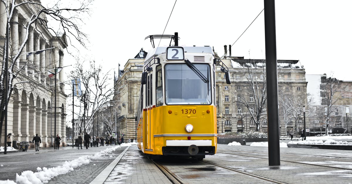 What is the sharpest bend in a tram track? - Yellow and White Cable Train