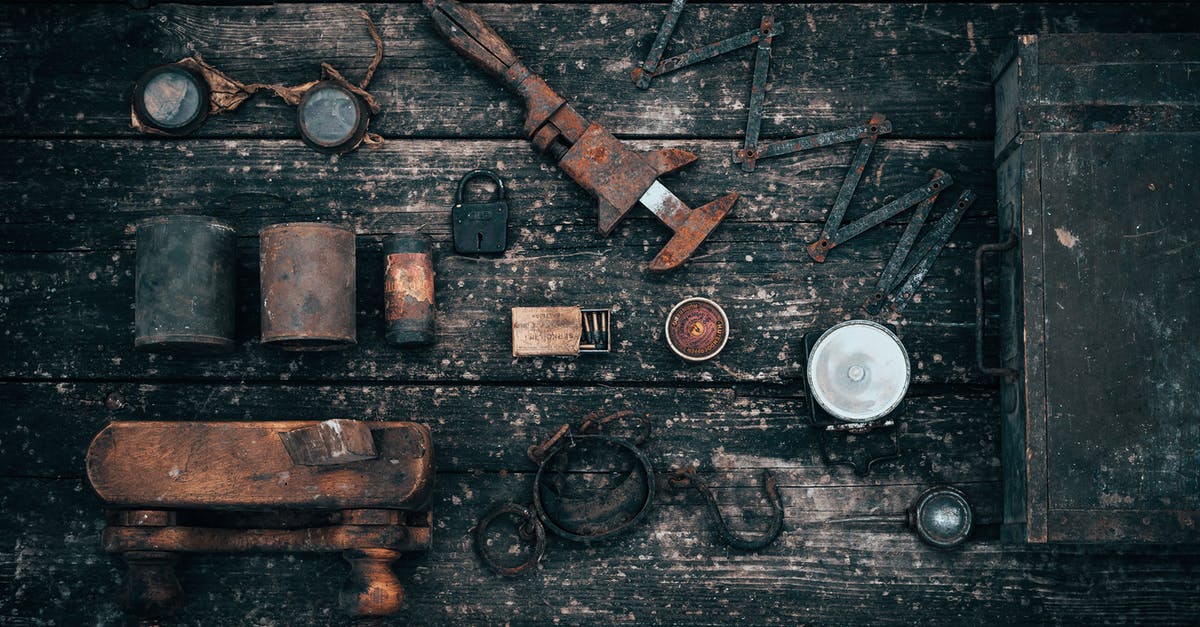 What is this item used for? - Old tools on wooden surface