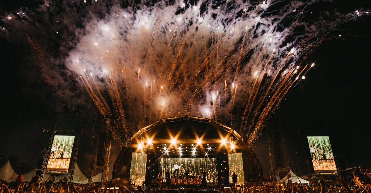 What regularly-occurring event do the most people travel for every time it is on? - View of A Concert With Fireworks What regularly-occurring event do the most people travel for every time it is on? - View of A Concert With Fireworks