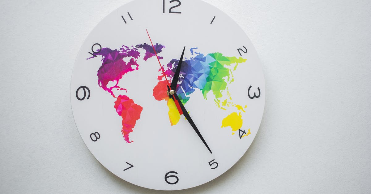 What time is the highest Google Maps estimated arrival time? - A Wall Clock with a Colorful World Map Design