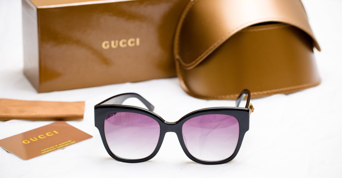 What to do in case of lost landing card in UK? - Purple Gucci Sunglasses