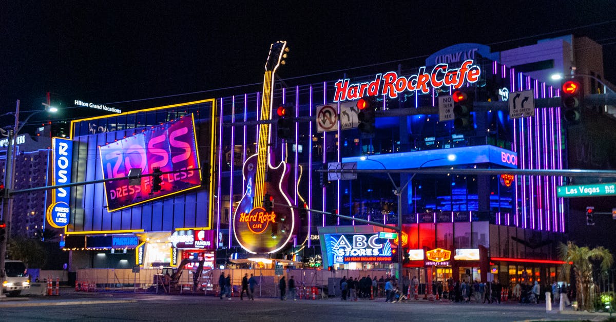 What to do in Las Vegas without having to sin? - Hard Rock Cafe in Las Vegas