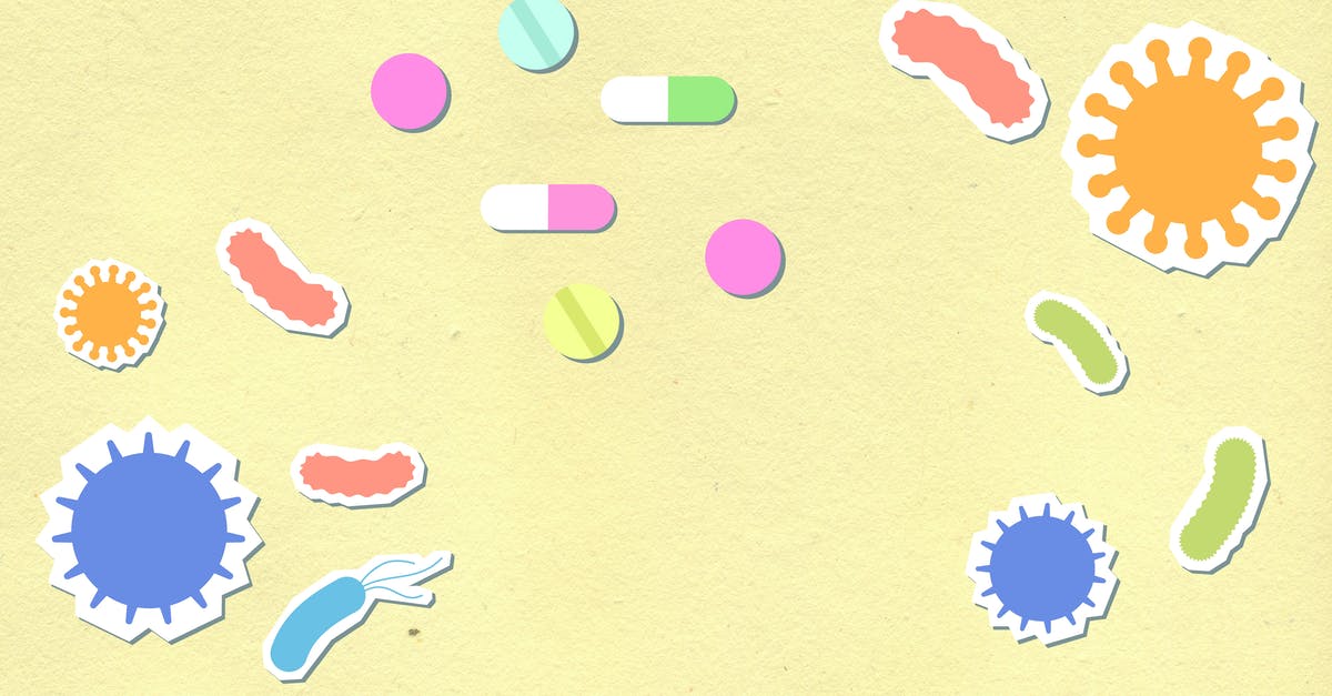 What to do when I become violently ill on planes? - Paper cutout with viruses and pills