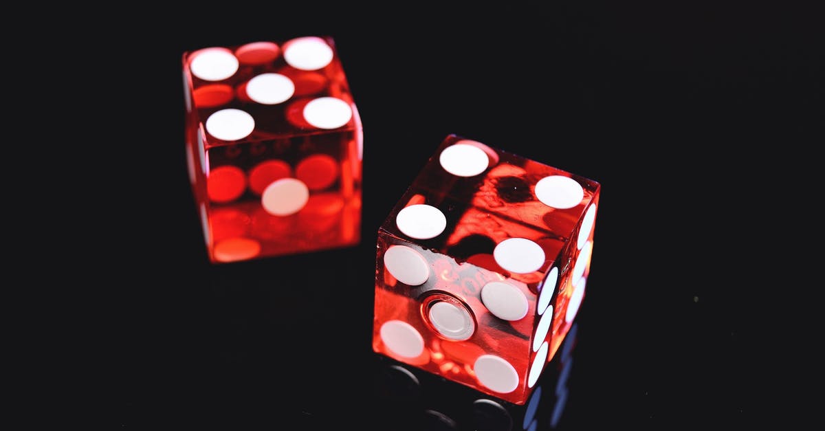 What to wear to a casino in Las Vegas? - Closeup Photo of Two Red Dices Showing 4 and 5