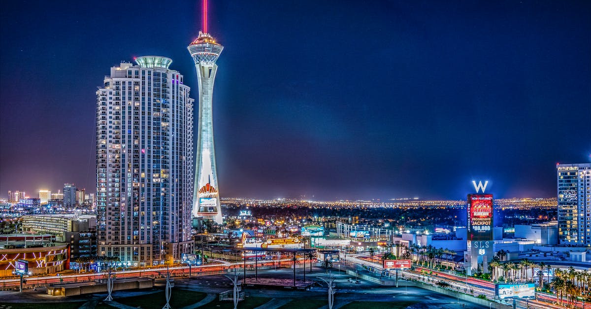 What to wear to a casino in Las Vegas? - View of Metropolitan Area at Night