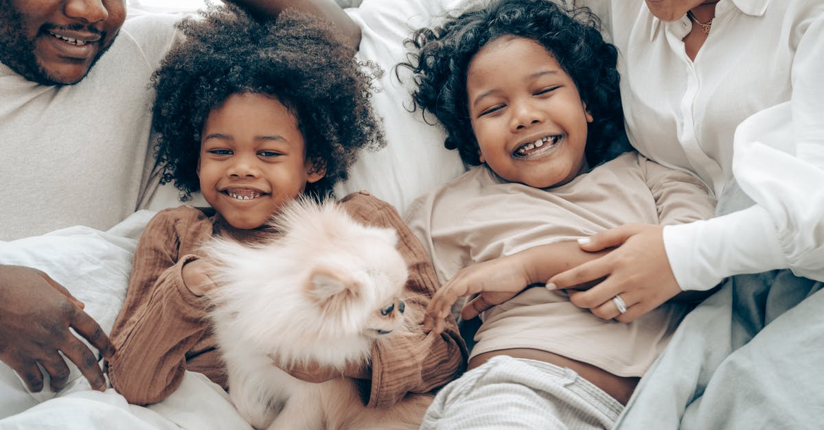 When's the best time to fly with kids [closed] - Cheerful Family Having Together with their Dog