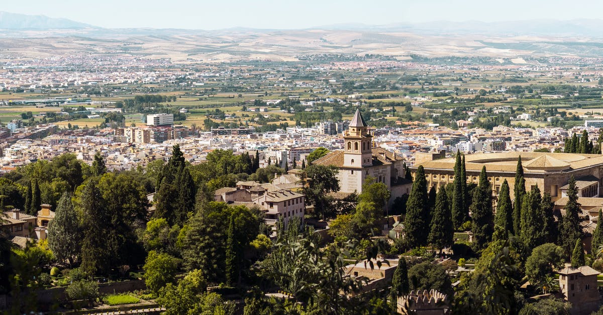 When does high-speed rail between Seville and Granada begin? - Green Trees and City Buildings High Angle Photography