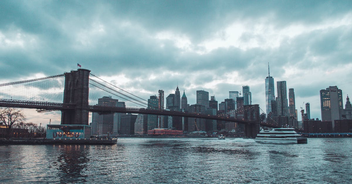 When does NYC East River Ferry depart 34th st - The Brooklyn Bridge in New York 