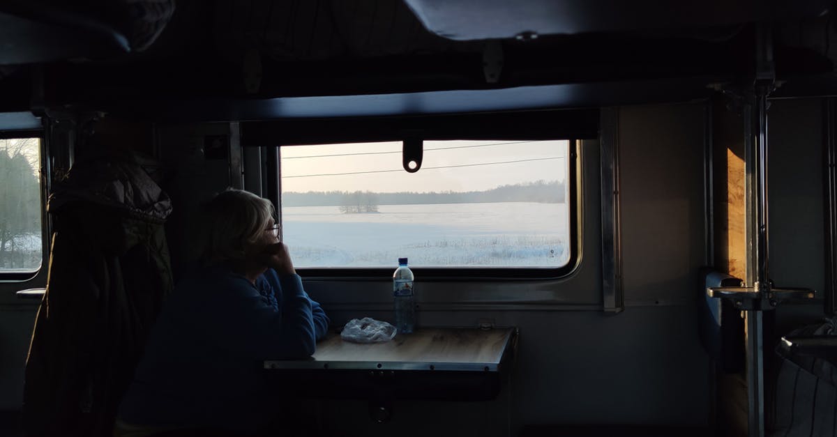 When does rescheduling a train count as a delay? - Man and Woman Sitting on Chair Looking at the Window