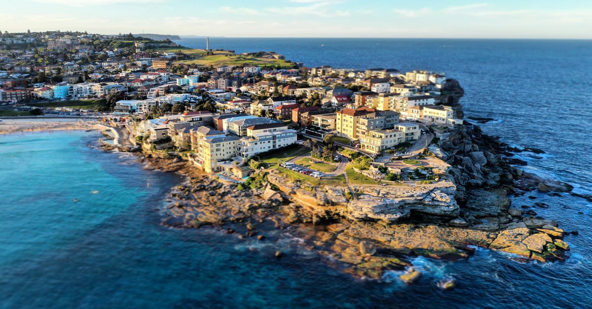 When is the travel bubble between New Zealand and Australia opening? - Aerial Photo of Bondi Beach