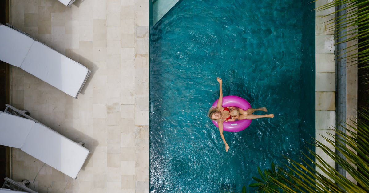 When to summon Uber: travel from Opera to CDG - Woman in Pink Bikini Swimming on Pool