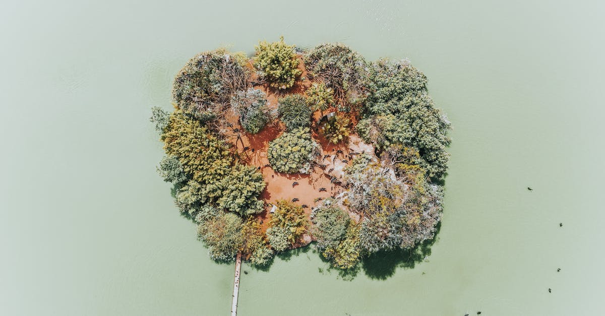 Where's this islet in Saguenay Québec? - Aerial Photography Of Islet