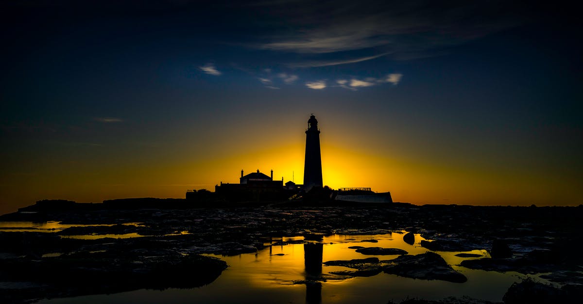 Where's this lighthouse in the USA? - Silhouette Photo of Lighthouse