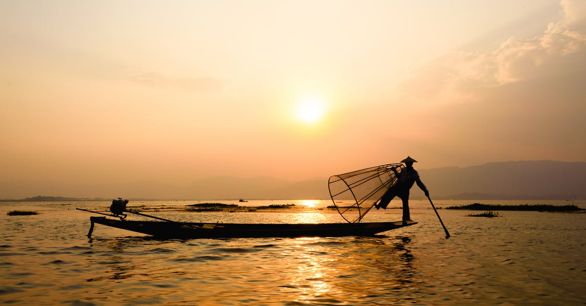 Where exactly is the Myanmar consulate in Kunming, China? - Silhouette Photography of Person on Boat