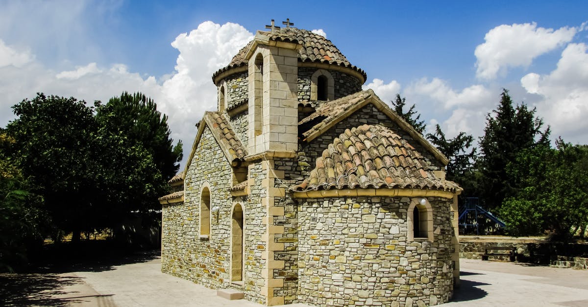 Where in Cyprus is this church located? - Person Showing Gray House