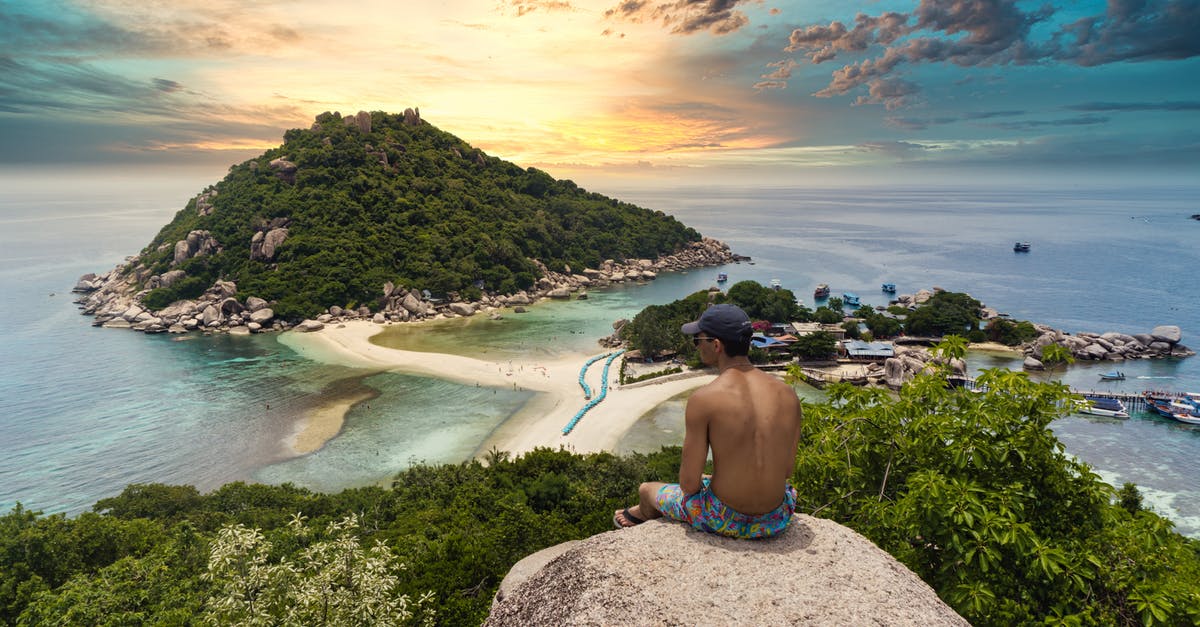 Where in Southeast Asia is free camping permitted? - Shirtless Man Sitting On A Rock