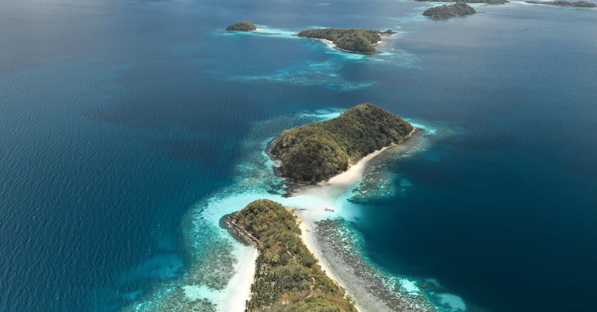Where in Southeast Asia is free camping permitted? - Aerial Shot Of Islands