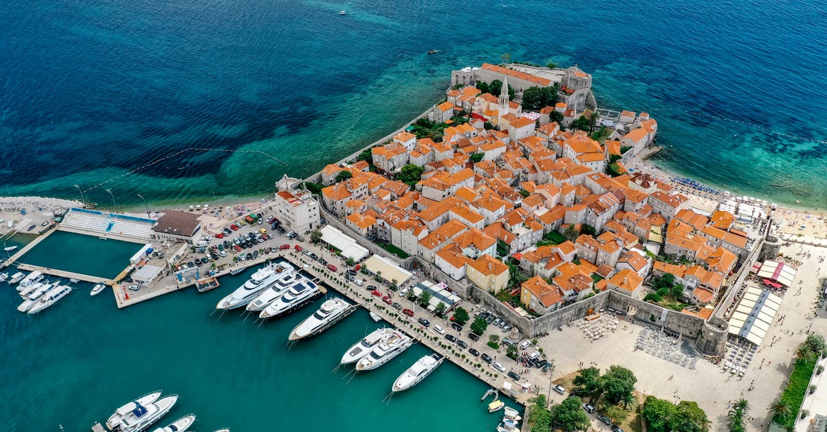 Where in the world is this harbour town? - Free stock photo of aerial, architecture, background