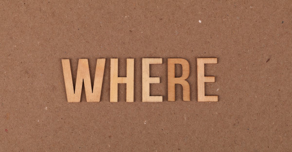 Where is Kechror, Turkey? - Wooden Letters on a Cardboard