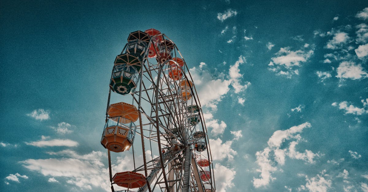 Where is the ferris wheel in Sinuiju, North Korea? - Gray and Brown Ferris Wheel