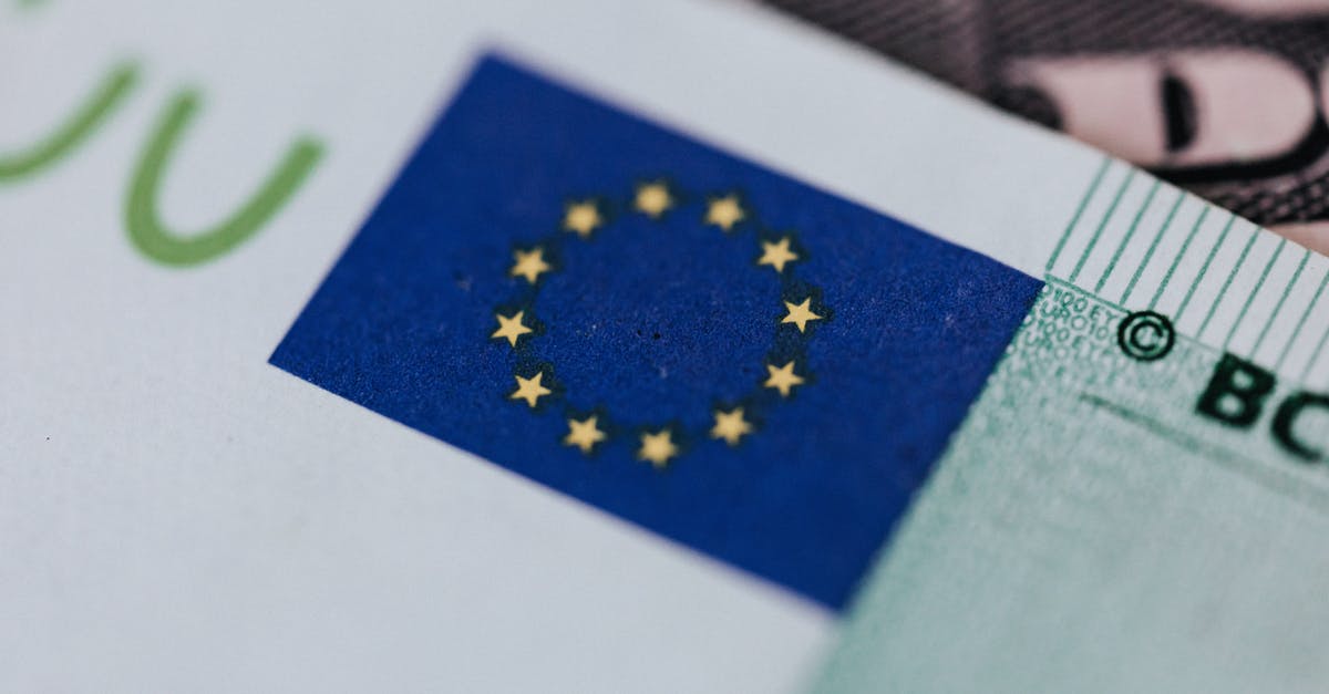 Where is this flag from? [closed] - From above of crop banknote of European Union placed on table with dollars