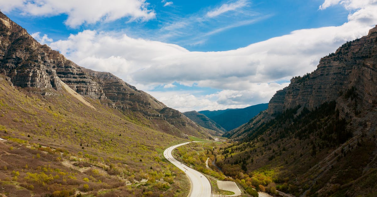 Where is this on highway 24/highway 12 in Utah? - Brown Mountain Under White Clouds